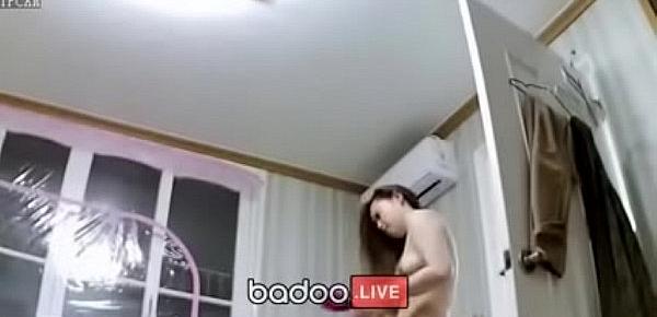  Asian girl after shower spied by Hidden Cam